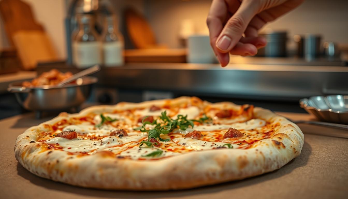 Home cook preparing ingredients in the kitchen